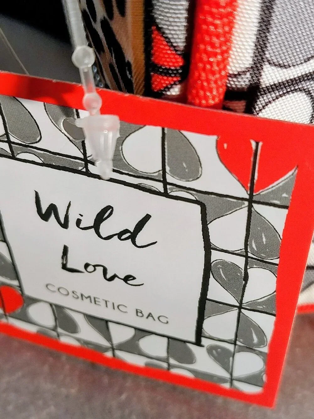 NWT Brighton Wild Love Cosmetic/Jewelry Travel Bag with 2 Pouches 7X6X3